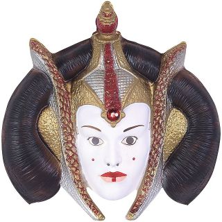 Queen Amidala 1/2 Mask Star Wars Child Lightweight Economy Costume 