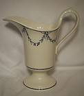   BOCH china VIEUX SEPTFONTAINES pttrn Large Creamer, Pitcher or Jug 7