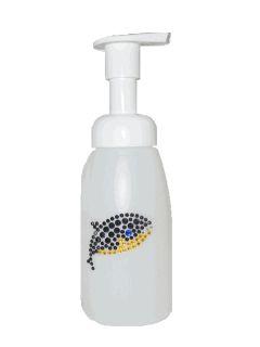 Soap Foam Dispensers 250 ml Crystal Bling Decorative Designs,Transl 
