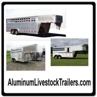 Aluminum Livestock Trailers ONLINE WEB DOMAIN FOR SALE/HORSE/CAT 