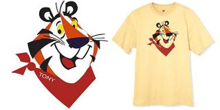 Tony the Tiger Frosted Flakes cartoon retro vintage childrens cereal 