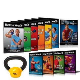 KettleWorx Ultra Kettlebell Workout System 15 Pound Kettlebell, from 