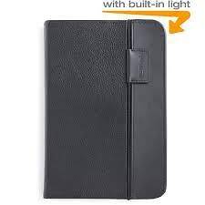 Genuine  Kindle Lighted Leather Cover, Black (Fits Kindle 
