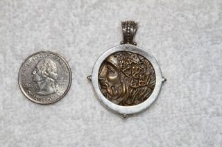 KONSTANTINO Mens 925 Sterling Silver/Bronze Pendant