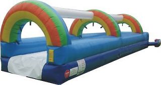   Water Slide Commercial Inflatable Bounce House Moonwalk Pool Slides