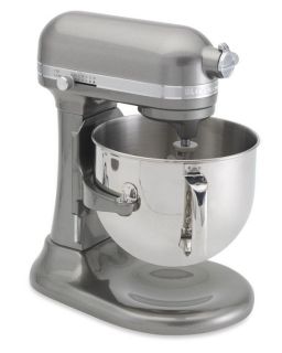 KitchenAid 7 Qt Commercial Stand Mixer 1.3HP Medallion Silver Works 