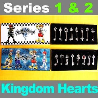 16 X Kingdom Hearts Series 1 & 2 Necklace Pendant KEYBLADE Cosplay 