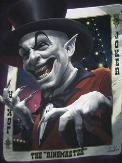 ICP Insane Clown Posse The RINGMASTER Joker T SHIRT BRAND NEW Black M