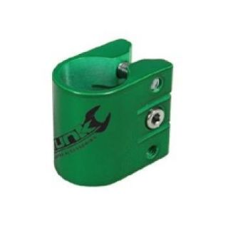 KRUNK triple scooter clamp GREEN 31.8mm for 1pc bars