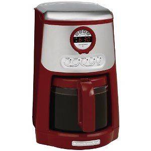 KitchenAid Kcm534er 14 Cup Coffee Maker Digital Red with Stainless 