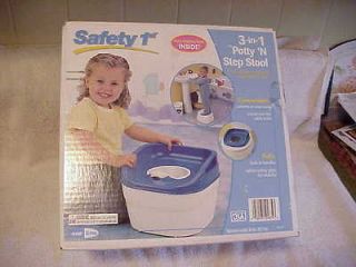 Safety 1st 3 in 1 Potty n Step Stool w/ *BOX*