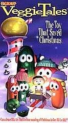 VeggieTales   The Toy That Saved Christmas (VHS, 1998) Brand New 