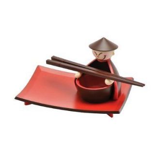 Sushi Rolling Maker Bamboo Material Roller DIY Mat and A Rice Paddle