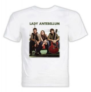 Lady Antebellum Need You Now Country Trio White T Shirt