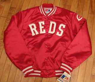   REDS SATIN JACKET M by SWINGSTER tyga ymcmb last kings snapback