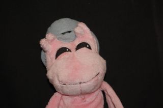   GUMP PINK LOUIE THE SHRIMP GRAY HAT Plush Stuffed Animal Lovey Toy