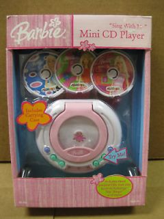 2005 Barbie *Sing with me* Mini CD Player
