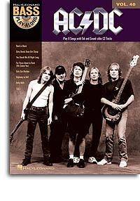 LEARN TO PLAY ALONG AC/DC BASS GUITAR TAB SHEET MUSIC BOOK + CD 