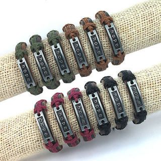 leather bracelet wholesale in Jewelry & Watches