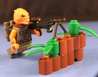 LEGO® STAR WARS Custom Orange SNIPER TRANDOSHAN BOUNTY HUNTER CLONE 