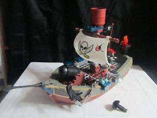 Lego Duplo Pirate Ship Boat Lot Set #7881 People Glow in the dark 