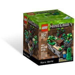 2012 LEGO MINECRAFT #21102 MICROWORLD MISB NEW SEALED SOLD OUT