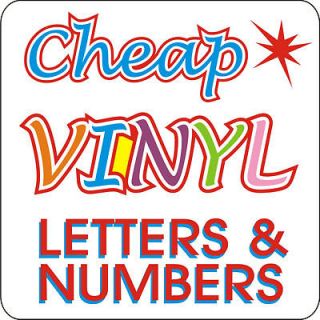Shop Signs Stick On Vinyl Self Adhesive Letters Numbers