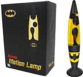    Official DC Comics Logo Motion / Lava Lamp   New In Picture Box