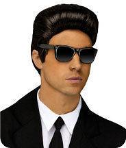   Mens Pompadour Pop Hooligan Bruno Mars Wig Costume Accessory Hair NEW