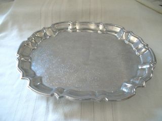 leonard silver tray in Platters & Trays