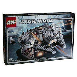   LEGO STAR WARS EPISODE 111 MILLENIUM FALCON 4504 FAST POST 985 PIECES