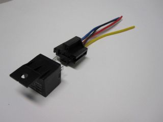 12 V 30 / 40 AMP RELAY WITH 5 WIRE SOCKET HARNESS SPDT