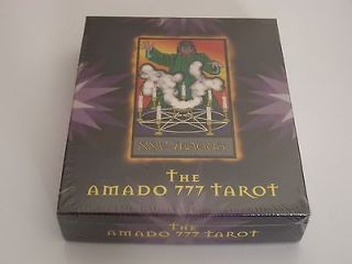 Amado 777 Tarot deck   son of Aleister Crowley   Sealed pack 111 cards 
