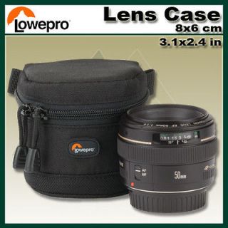 Lowepro Lens Case 8x6cm Pouch Bag For DSLR Nikon,Canon, Sony lenses 