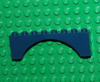 LEGO DARK BLUE ARCH BRICK 1x8x2 Cafe Corner Market Street 10182 10190 