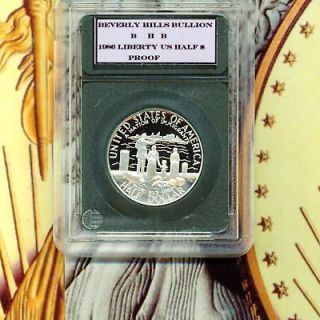 1986 Ellis Island Liberty Half Dollar Gem Proof Coin Beverly Hills 