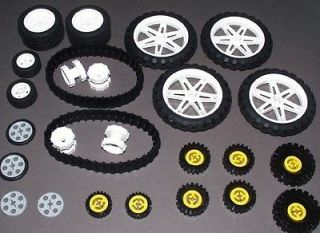 Lego Technic Mindstorms wheels tires 44 pcs exc+