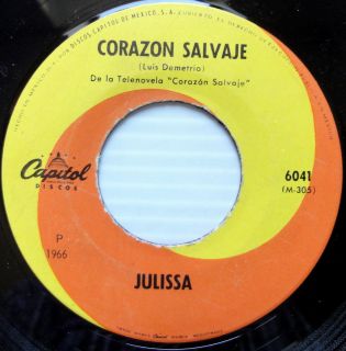 JULISSA 45 Corazon Salvaje MEXICAN press CAPTIOL label #124