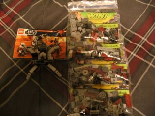 Lot of 5 Lego Republic Elite Trooper Cannons From Star Wars Set 9488 