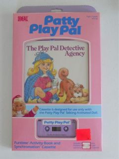   PLAY PAL DETECTIVE AGENCY Book Doll Synchromation Cassette Tape 8703
