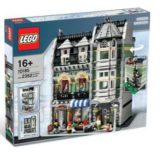 NEW~HUGE~LEGO~GREEN GROCER~10185~CITY~TOWN~CAFE CORNER market hot item