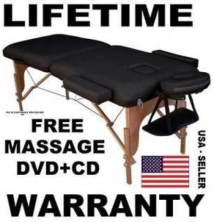   NEW BED PORTABLE ★FREE MASSAGE DVD+MUSIC CD+SHEET+CRADL​E COVER 2k