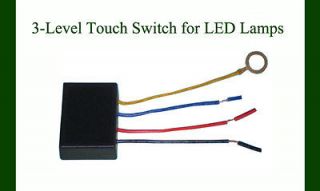 LED Lamp Parts: 3 Level Touch Switch For LED Lamps Working Voltage:6 
