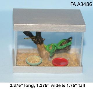   12 Scale Dollhouse Miniature Garden Pet Adult Collectable FALCON