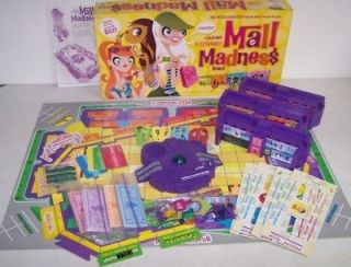 Newly listed MALL MADNESS BOARD GAME TALKING ELECTRONIC 2004 MILTON 