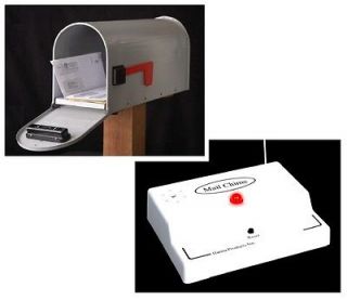 Mailbox Mail Alert With Chime and Red LED Alert Light