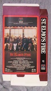 ST ELMOS FIRE 1985 video store display DEMI MOORE ROB LOWE
