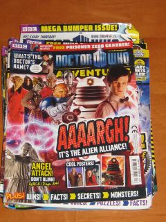 DOCTOR DR WHO ADVENTURE MAGAZINES (3)   BACK ISSUES   LOADS AVAILABLE