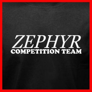   SHIRT ZEPHYR COMPETITION TEAM ZBOYS LORDS SKATEBOARDS BLACK OR WHITE
