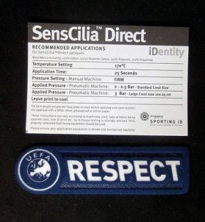 Official 2011/12 Uefa Champions League Respect Lextra senscilia Badge 